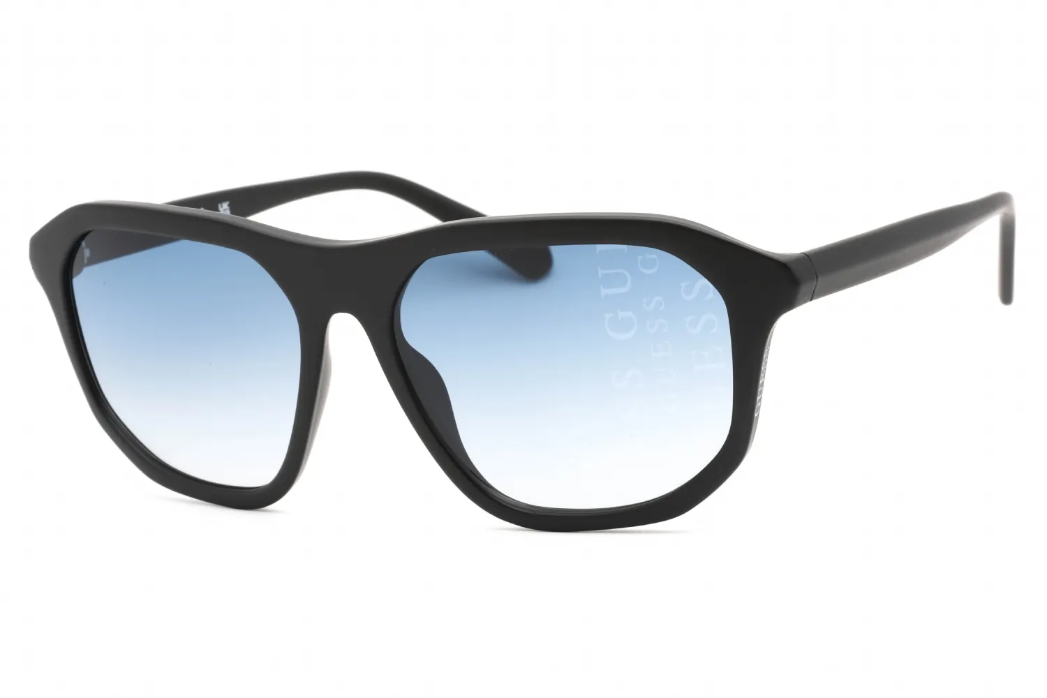 Guess GU00057 02W Sunglasses Matte Black 60mm Men