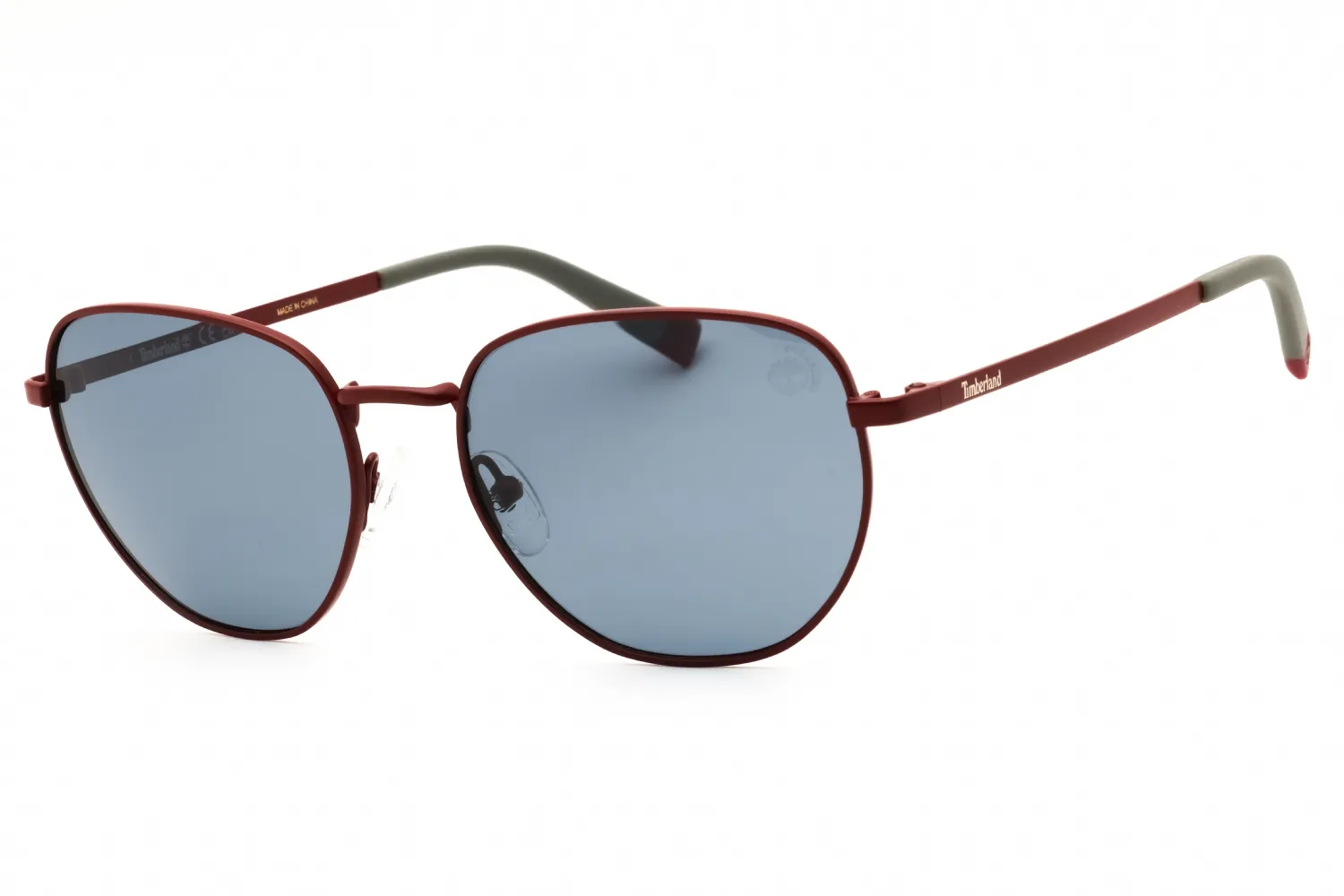 Timberland TB00048 67D Sunglasses Matte Red 53mm Women