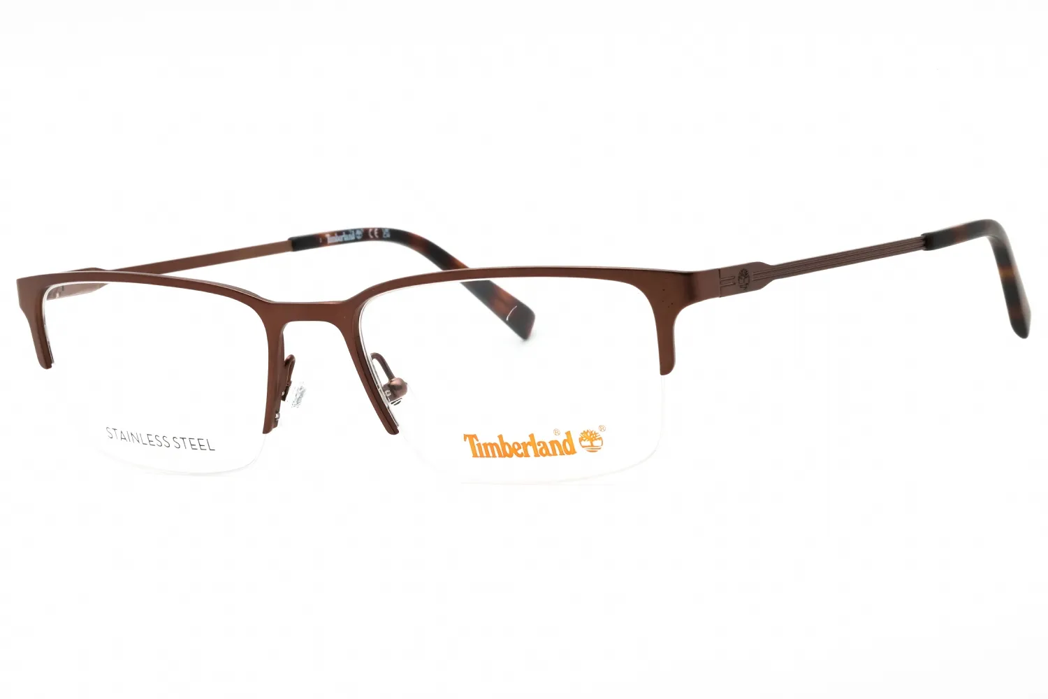 Timberland TB1799 049 Eyeglasses Matte Dark Brown 55mm Men