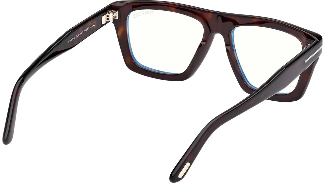 Tom Ford FT6059B 052 Eyeglasses Dark Havana 54mm Unisex 5