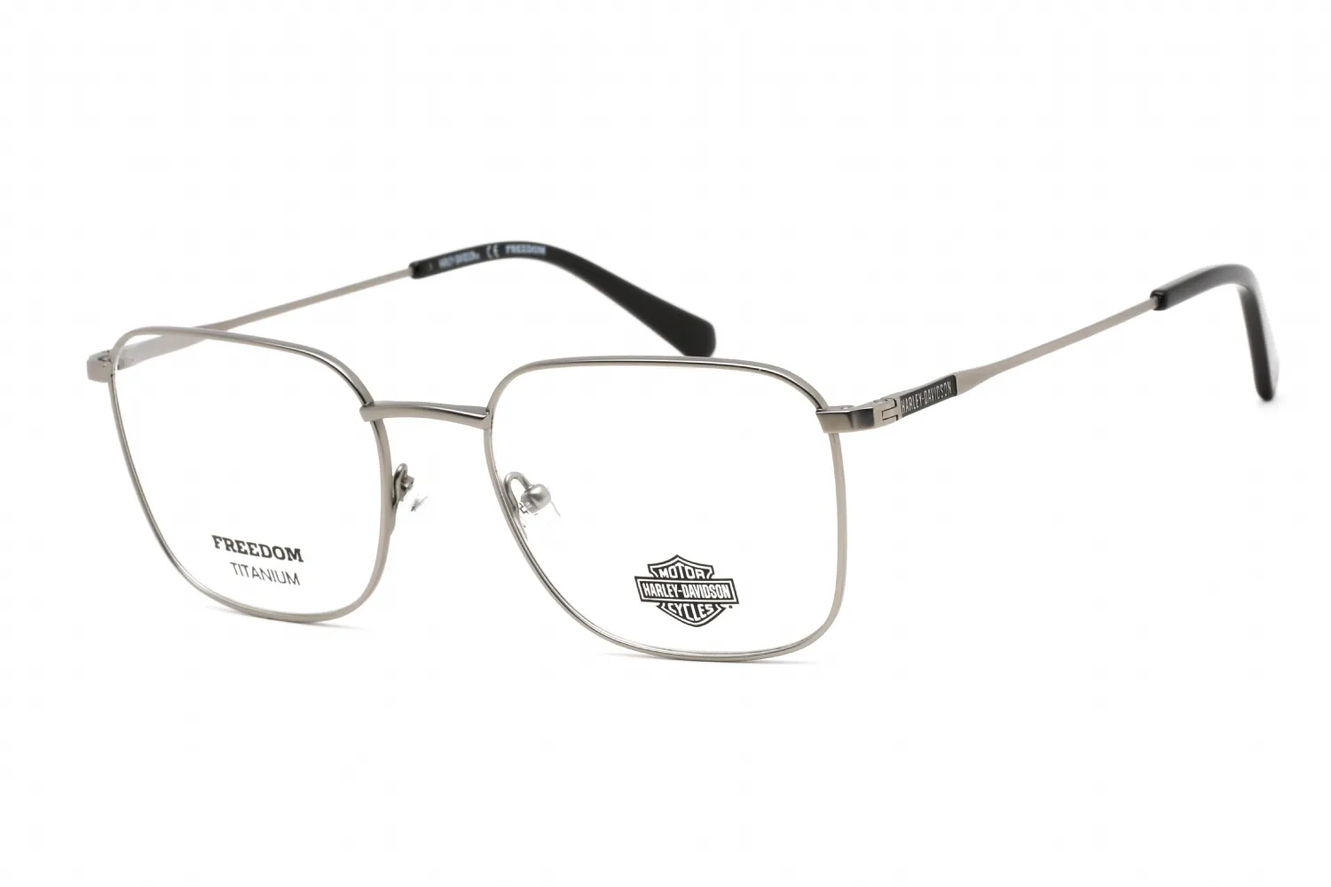 Harley Davidson HD9019 011 Eyeglasses Matte Light Nickeltin 53mm Men