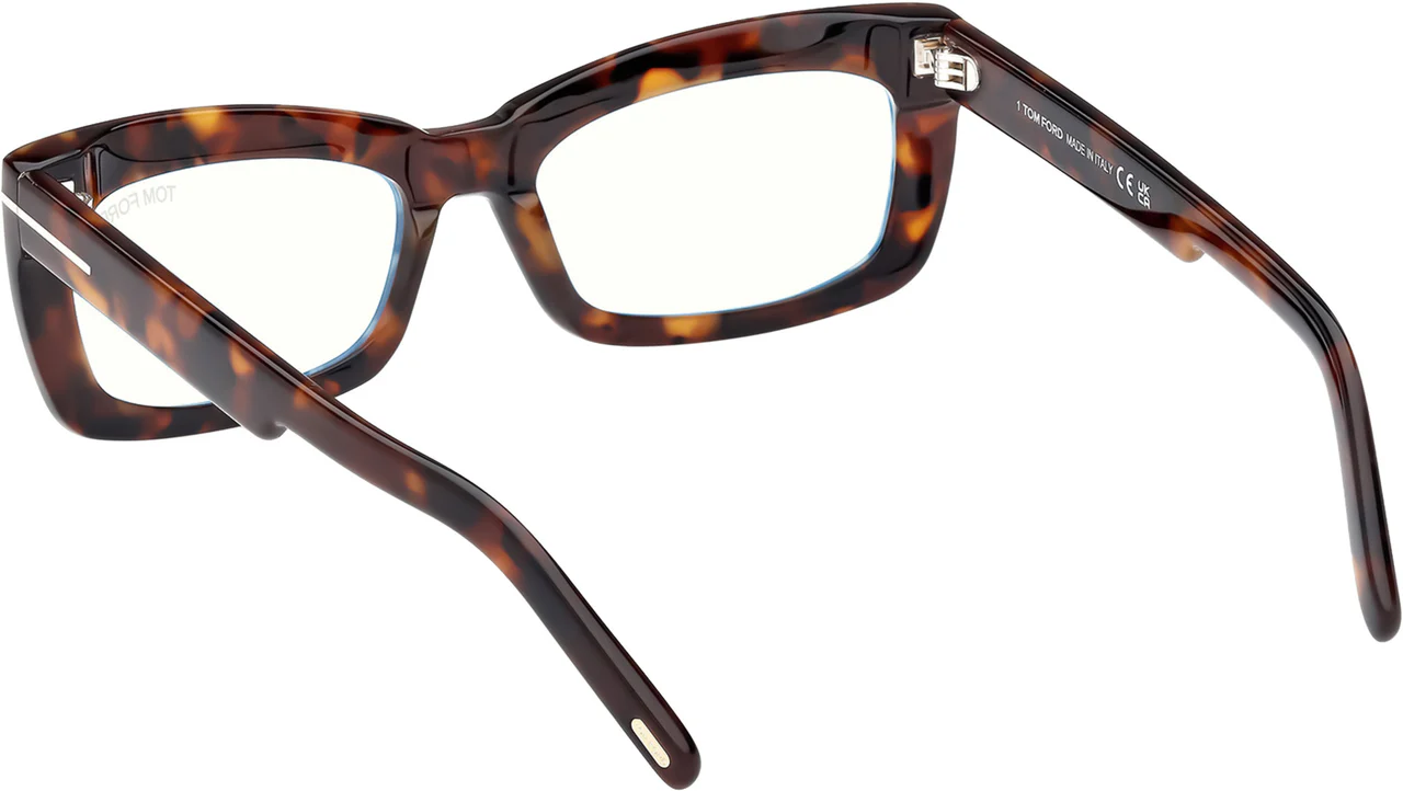 Tom Ford FT5966B 052 Eyeglasses Dark Havana 55mm Women 3
