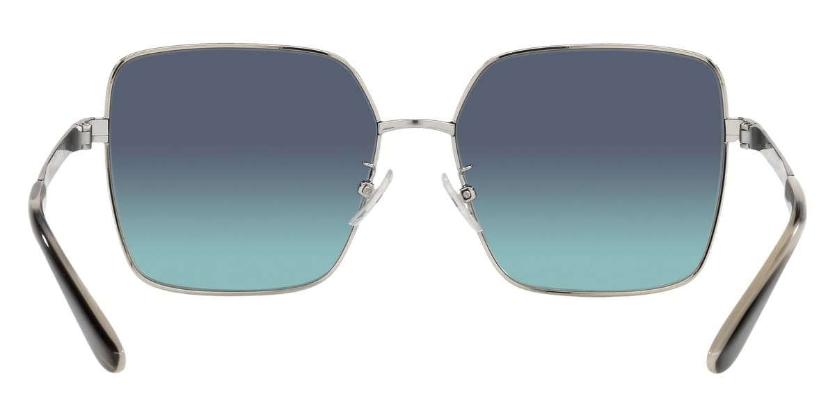 Tory Burch TY6087 33114S Sunglasses Shiny Silver 55mm Women 4