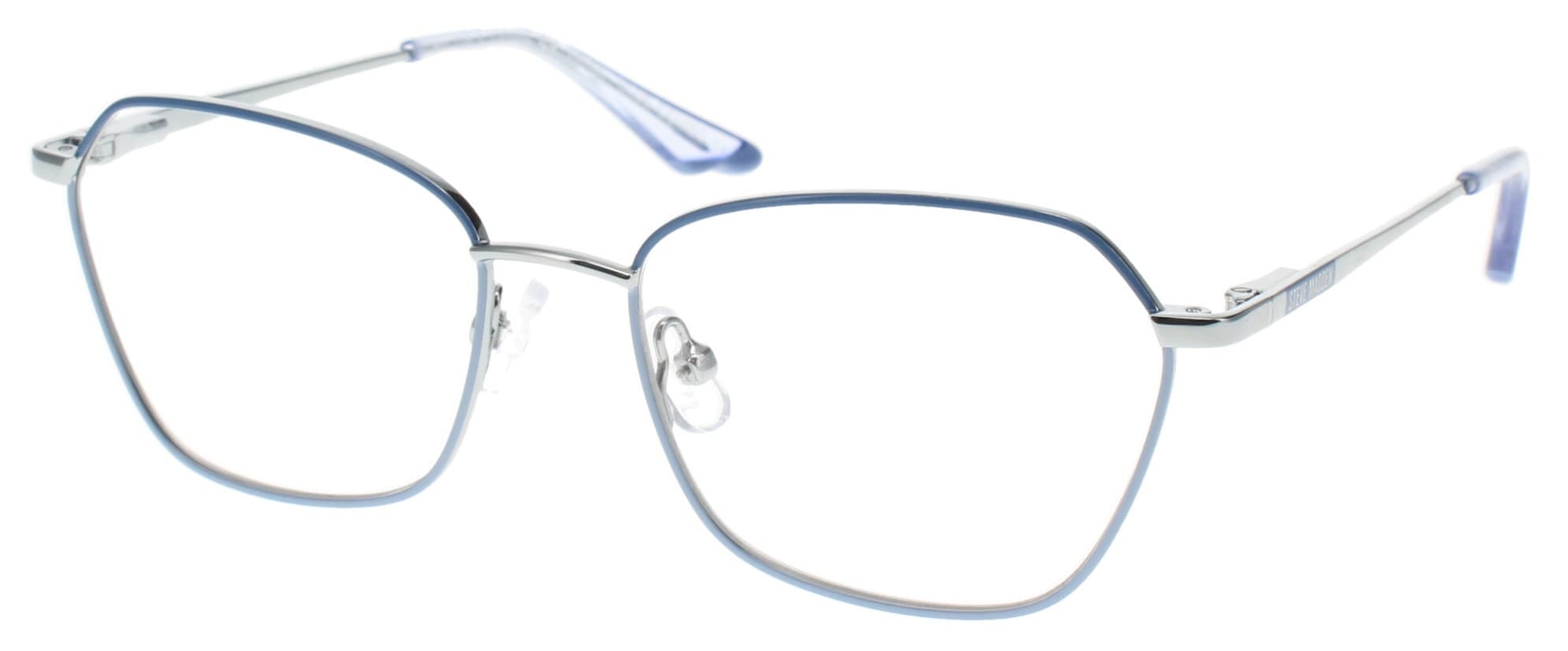 Steve Madden Varia Eyeglasses Blue Combo 49mm Kids