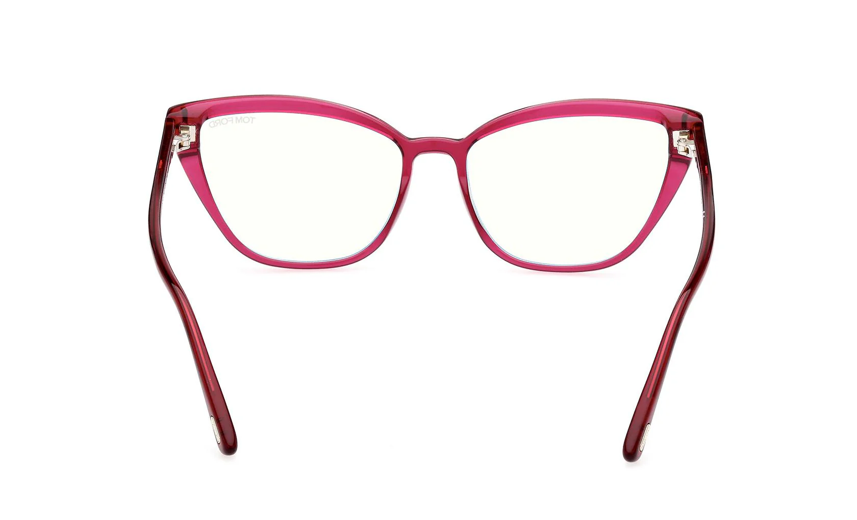 Tom Ford FT5825B 075 Eyeglasses Shiny Fuxia 55mm Women 4