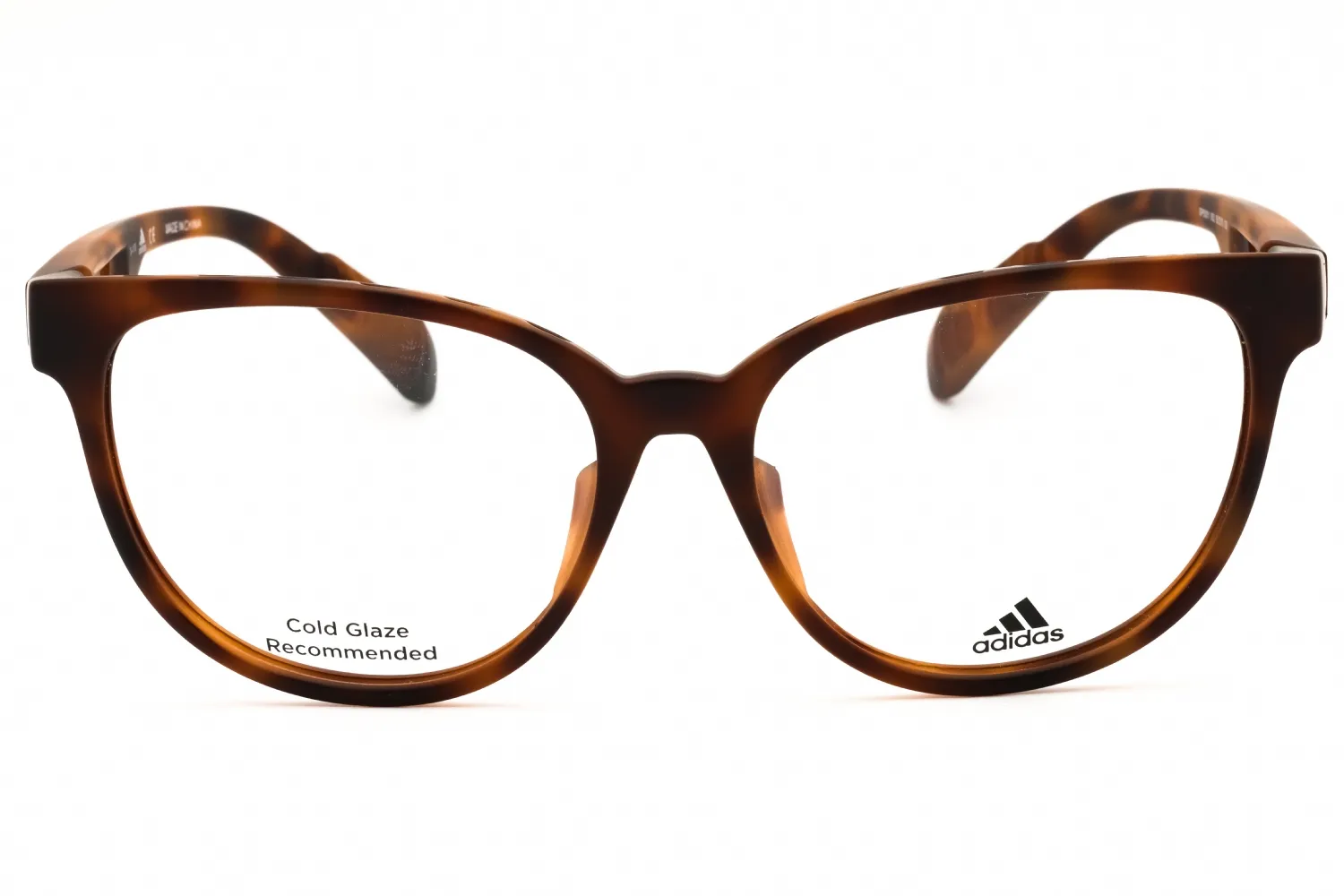 Adidas SP5001 052 Eyeglasses Dark Havana 55mm Unisex 2