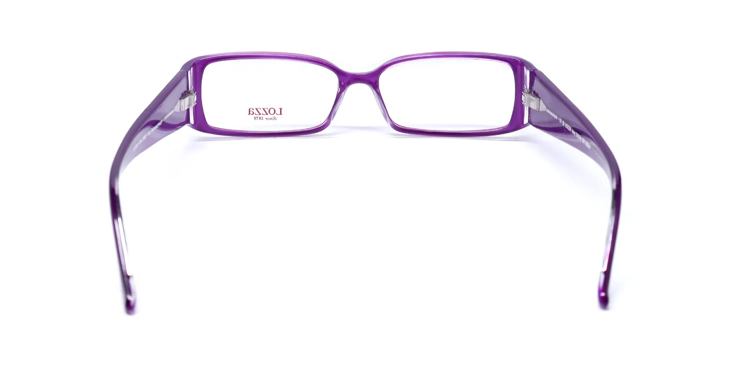 Lozza Vl1854 Broadway 0923 Eyeglasses Purple 51mm 5