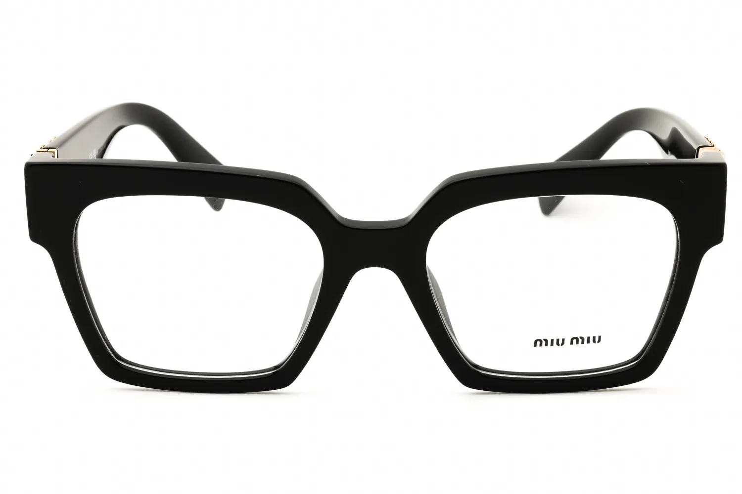 Miu Miu MU 04UV 1AB1O1 Eyeglasses Black 52mm Women 2
