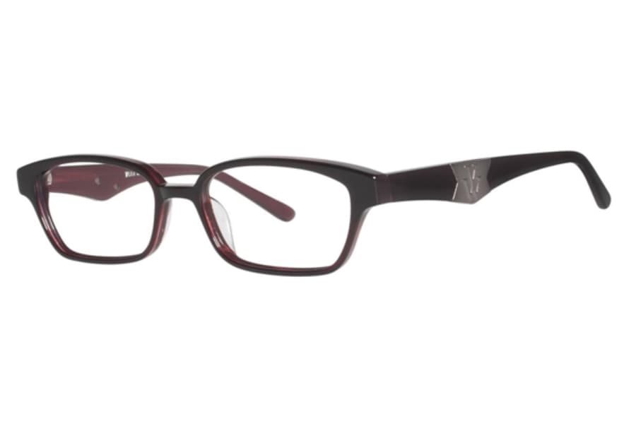 Vera Wang V087 BU Eyeglasses Red 52mm Women