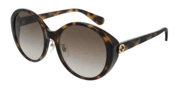 Gucci GG0370SK 002 Sunglasses Brown 145mm Women