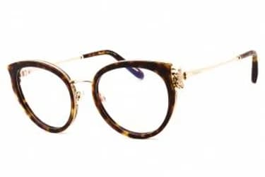 Chopard VCH367S 0909 Eyeglasses Shiny Havana 52mm