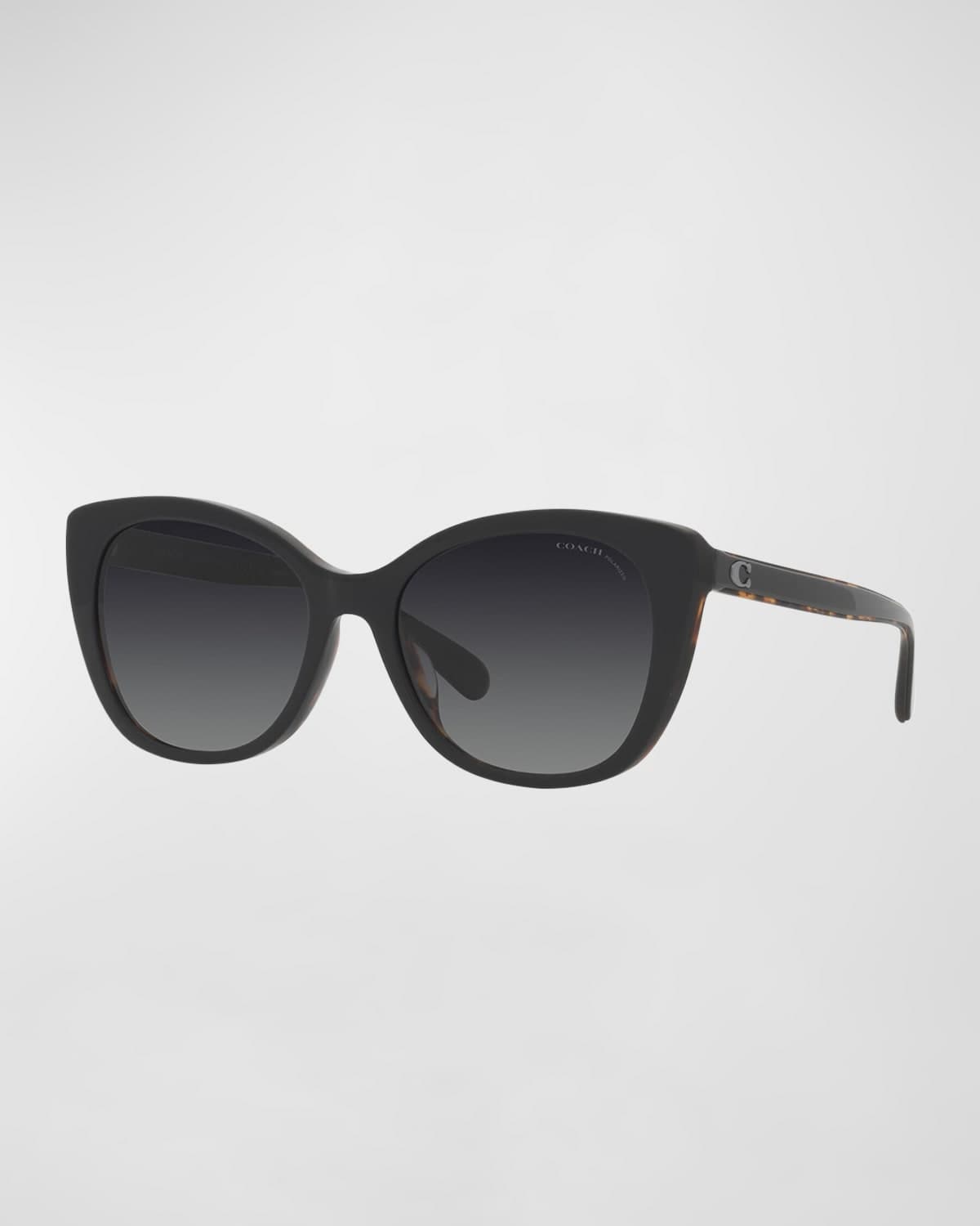 Coach TY7196U 1958/6K HC8365U Asian Fit Polarized Sunglasses Multicolor 140mm Women