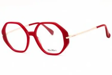 Max Mara MM5005 066 Eyeglasses Shiny Red 54mm