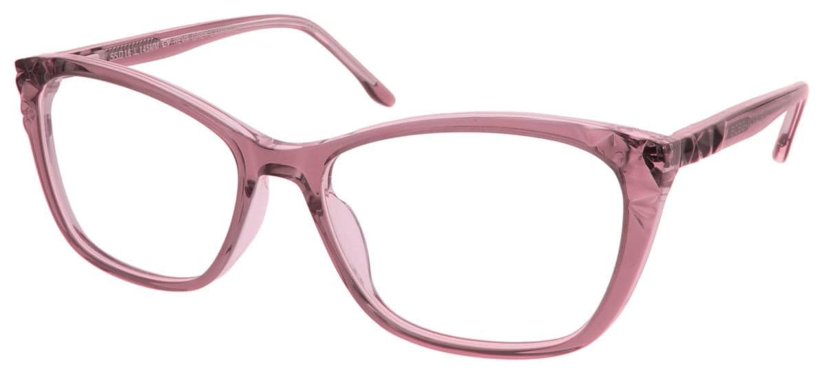 BCBGMAXAZRIA Reva Eyeglasses Rose Laminate 55mm Women