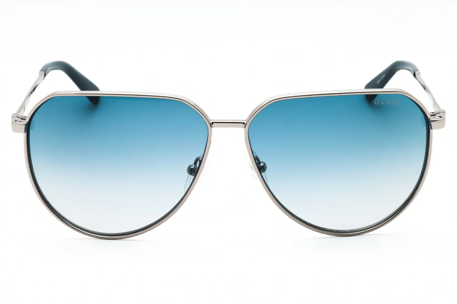 Guess GU00089 08W Sunglasses Shiny Gunmetal 62mm Men 2