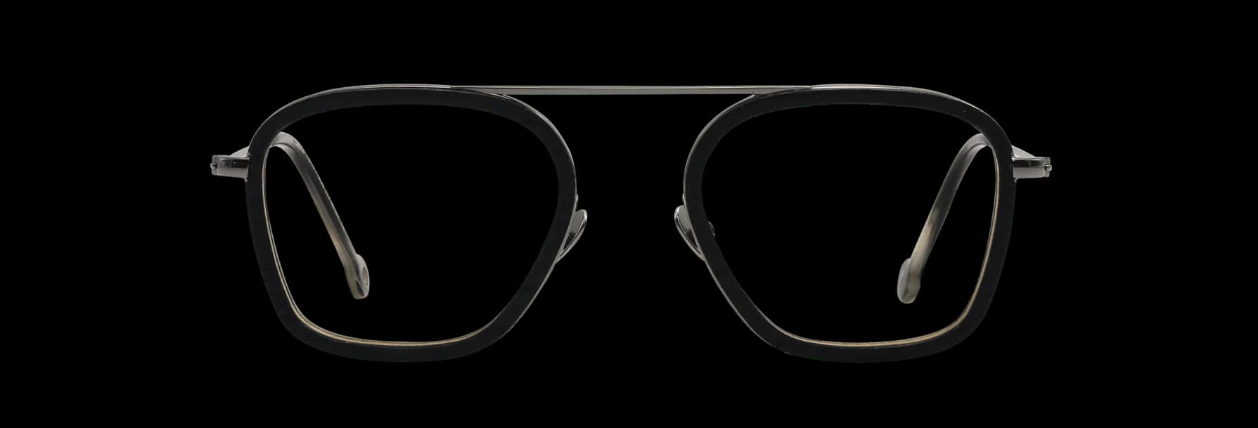 Nathalie Blanc Hector C613 Eyeglasses Ruthenium Black 53mm Unisex 2