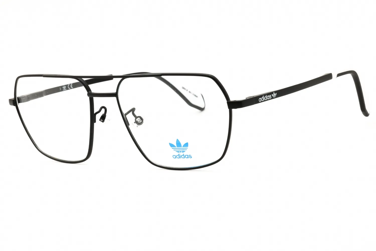 Adidas OR5064 002 Eyeglasses Matte Black 57mm Men