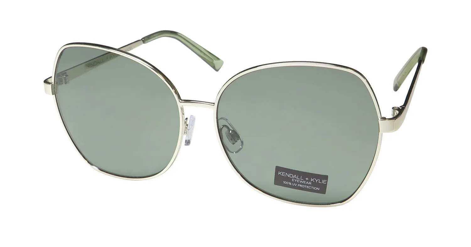 Kendall + Kylie Kk4074 Hazel 718 Sunglasses Light Gold 0mm
