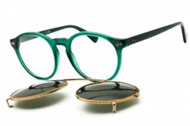 Polo Ralph Lauren PH4218 618671 Eyeglasses Transparent Glossy Green 51mm