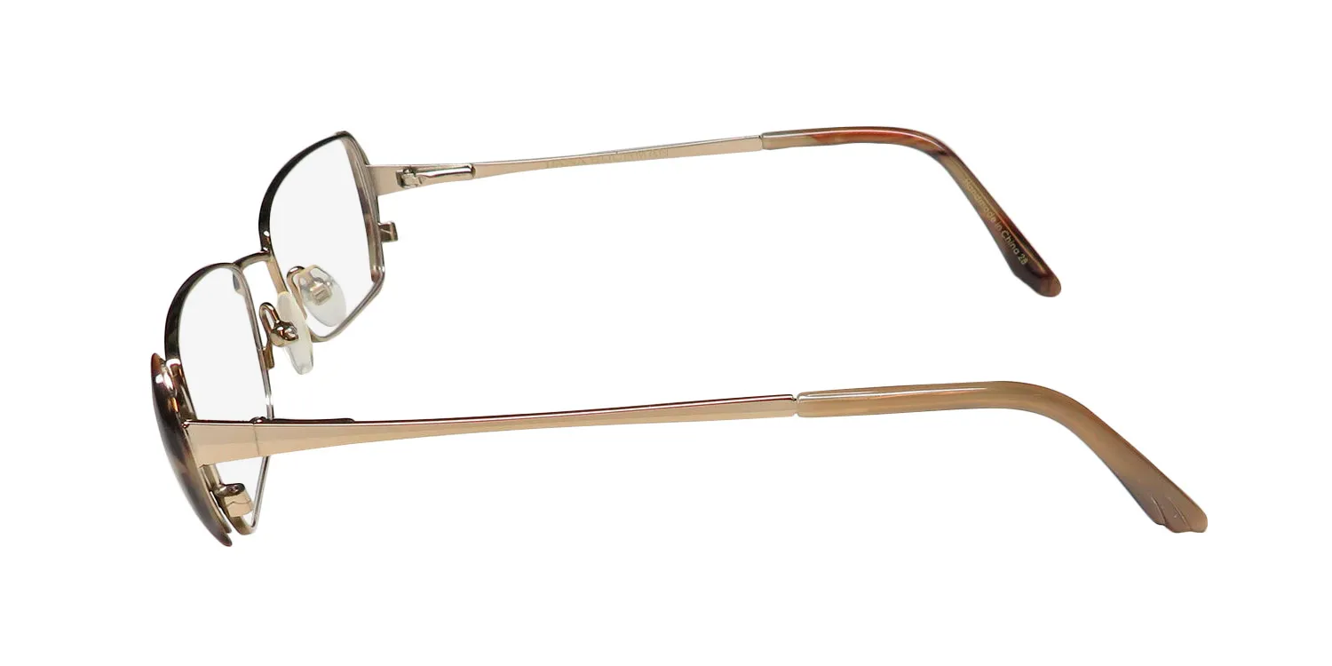Dana Buchman Simona br Eyeglasses Brown 50mm 4