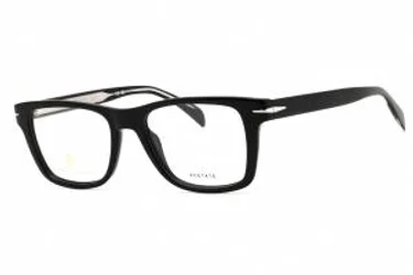 David Beckham DB 1073 0BSC 00 Eyeglasses Black Silver 52mm