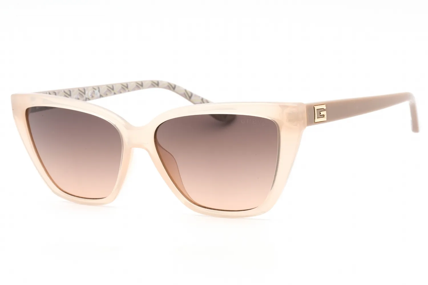 Guess GU7919 57F Sunglasses Shiny Beige 58mm Women