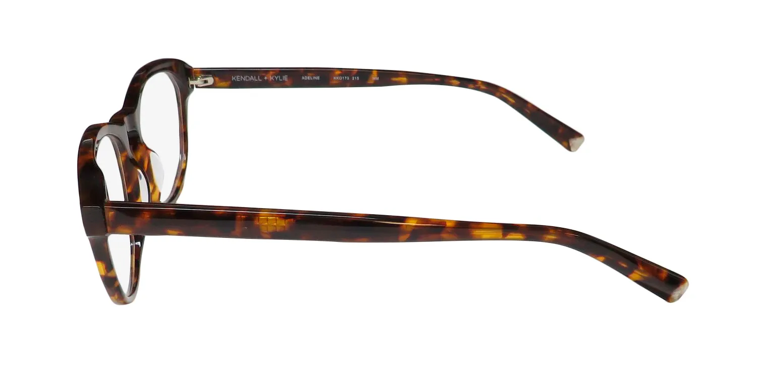 Kendall + Kylie Kko173 Adeline 215 Eyeglasses Tortoise 52mm 4