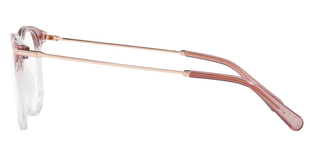 Dolce & Gabbana DG5071 3303 Eyeglasses Gradient Pink 50mm Women 2