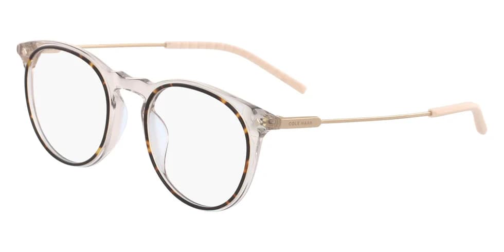 Cole Haan CH5028 237 Eyeglasses Taupe Crystal 50mm Women