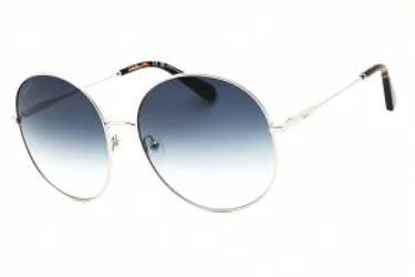 Salvatore Ferragamo SF299S 041 Sunglasses Shiny Silver 60mm