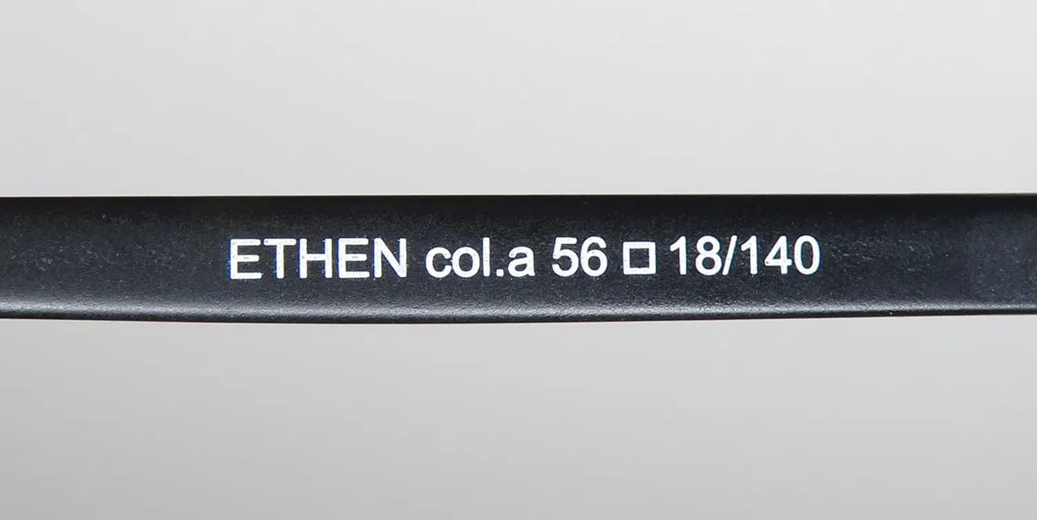 Andy Wolf ETHEN a Eyeglasses Matte Black 56mm 8