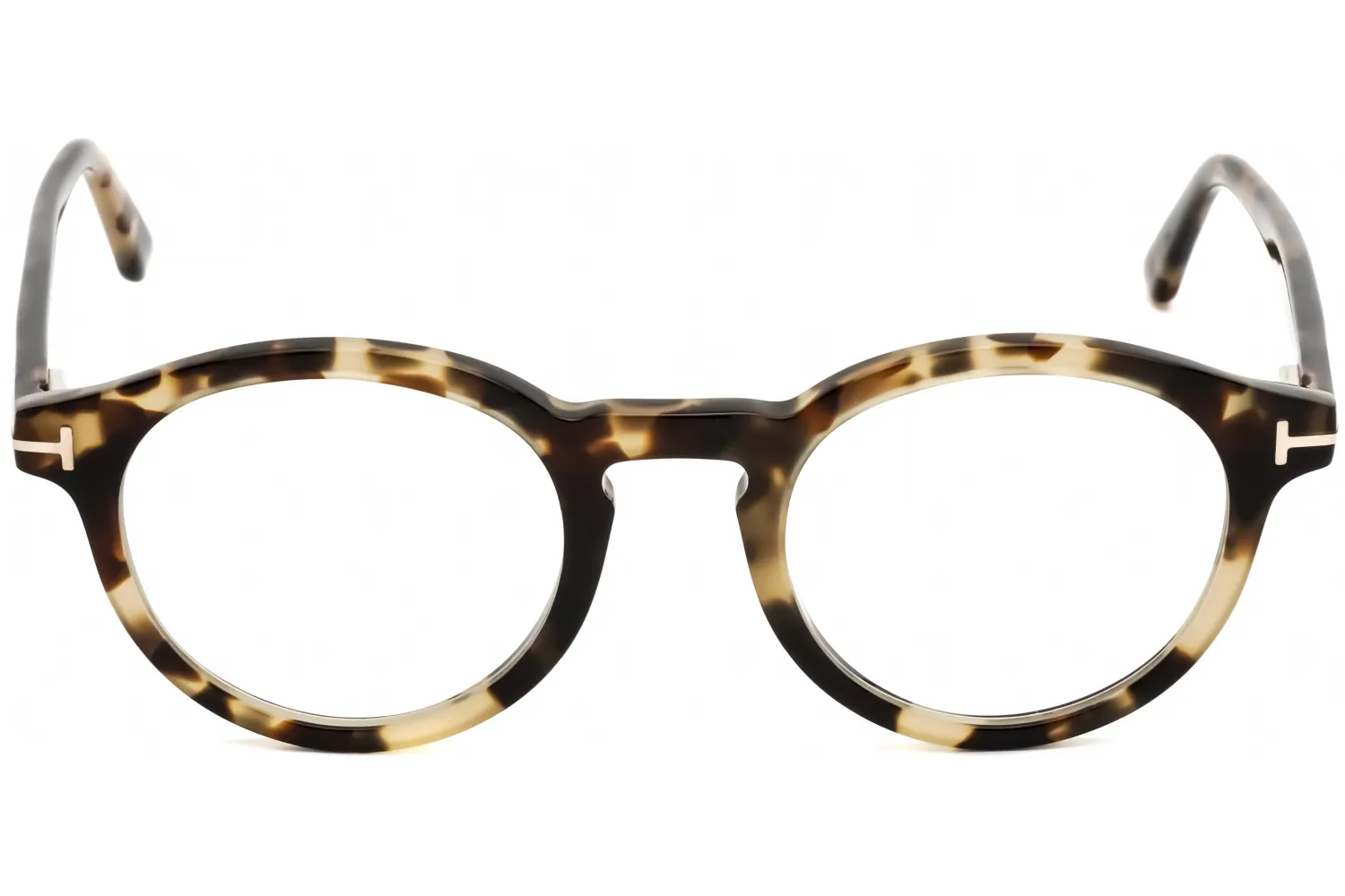 Tom Ford FT5529-B 055 Eyeglasses Shiny Vintage Havana 48mm Unisex 2