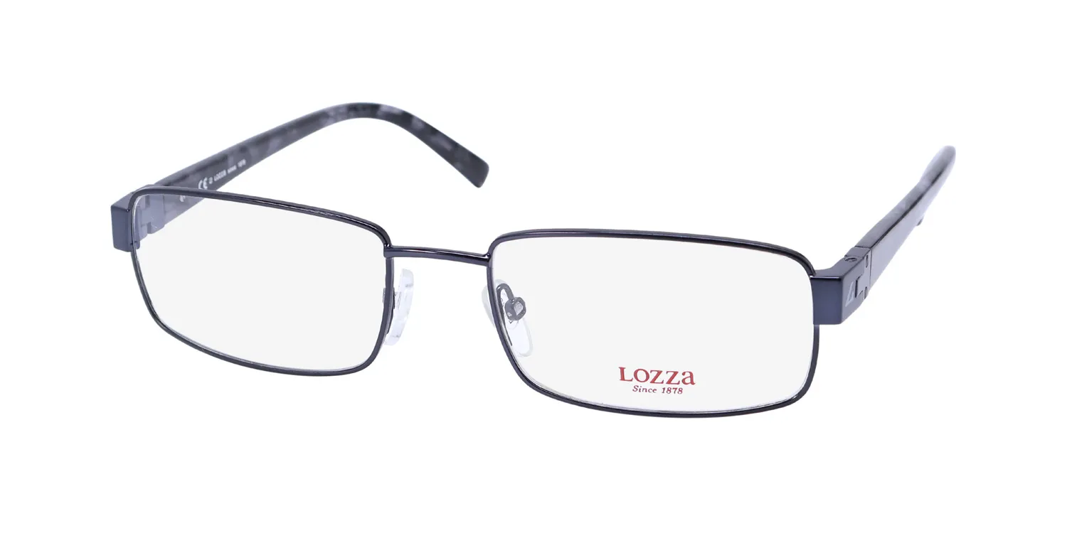 Lozza Vl2117 0r08 Eyeglasses Navy Blue 54mm
