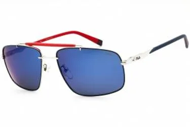 Fila SFI210V E70B Sunglasses Shiny Palladium 61mm