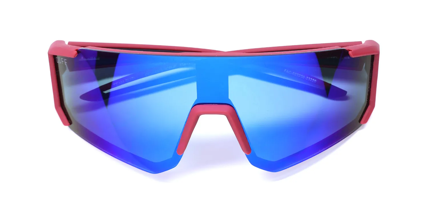 Diff 0615 Team Suit Guardians Of The Galaxy rdbup Sunglasses Red 99mm Unisex 2