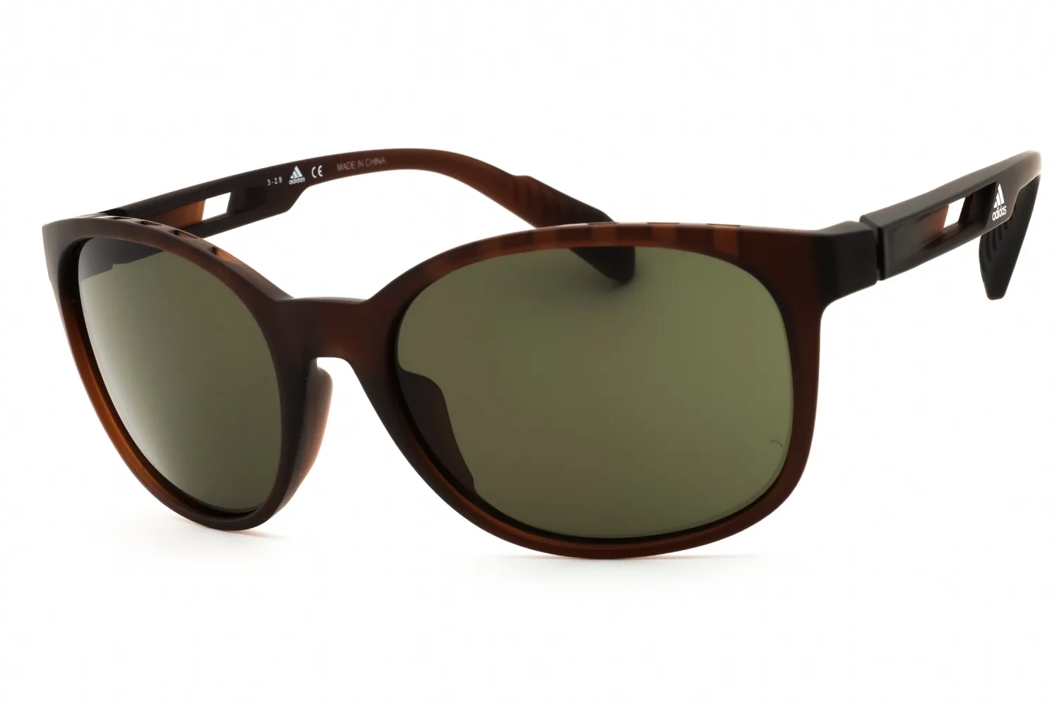 Adidas SP0011 49N Sunglasses Matte Dark Brown 58mm Unisex