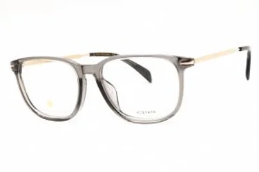David Beckham DB 7074/F 0FT3 00 Eyeglasses Grey Gold 55mm