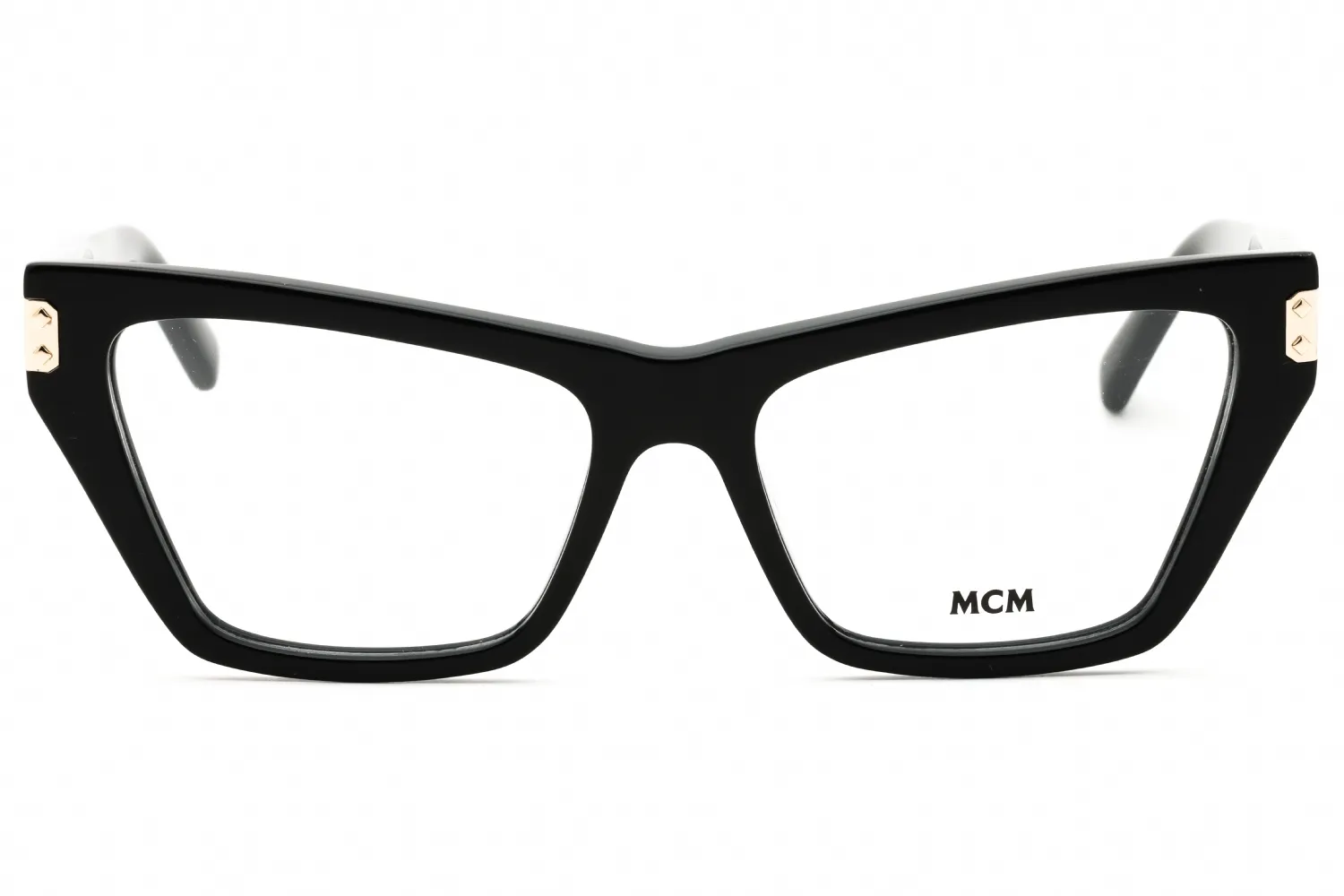 MCM MW5005 001 Eyeglasses Shiny Black 53mm Women 2