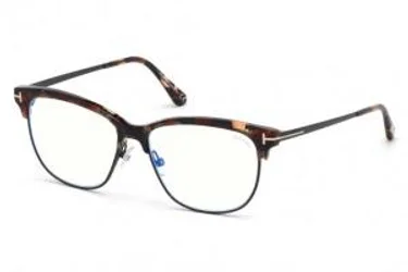 Tom Ford FT5546-B 055 Eyeglasses Coloured Havana 54mm