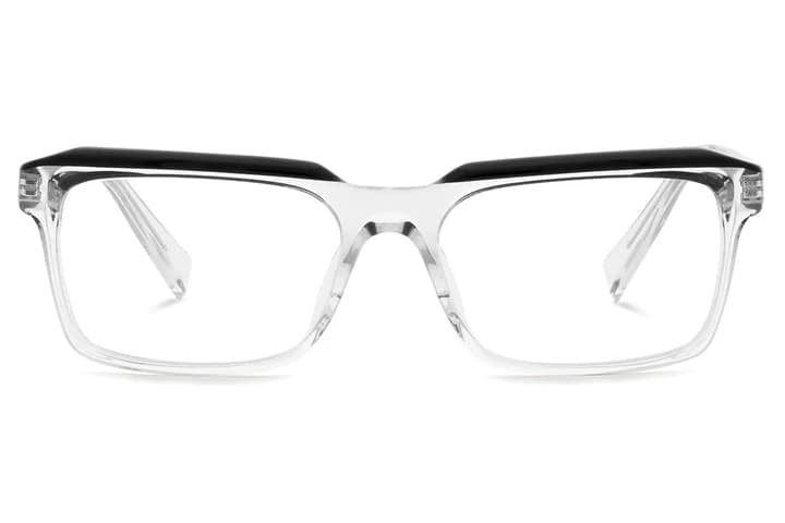 Alain Mikli A03168 004 Eyeglasses Black Crystal Damier 54mm Men 2