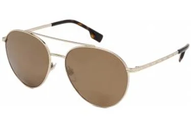 Burberry BE3115 11092T Sunglasses Pale Gold 59mm