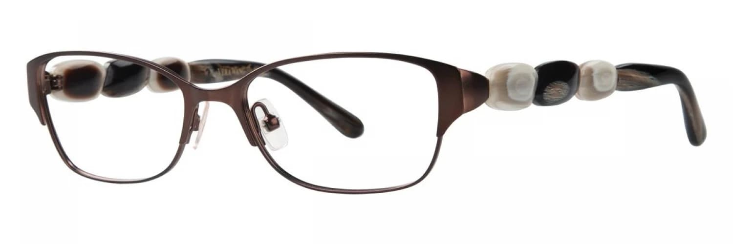 Vera Wang Odile Eyeglasses Brown 49mm Women