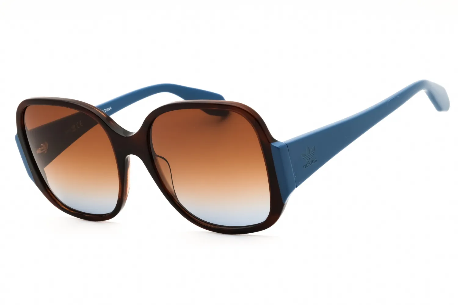 Adidas OR0033 45F Sunglasses Shiny Light Brown 55mm Women