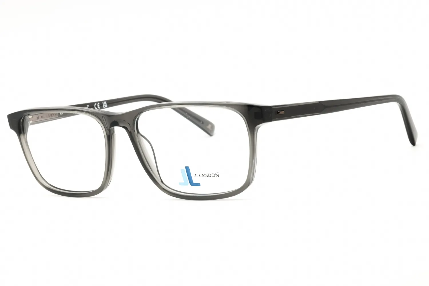 J. Landon JL50001 020 Eyeglasses Grey 57mm Men