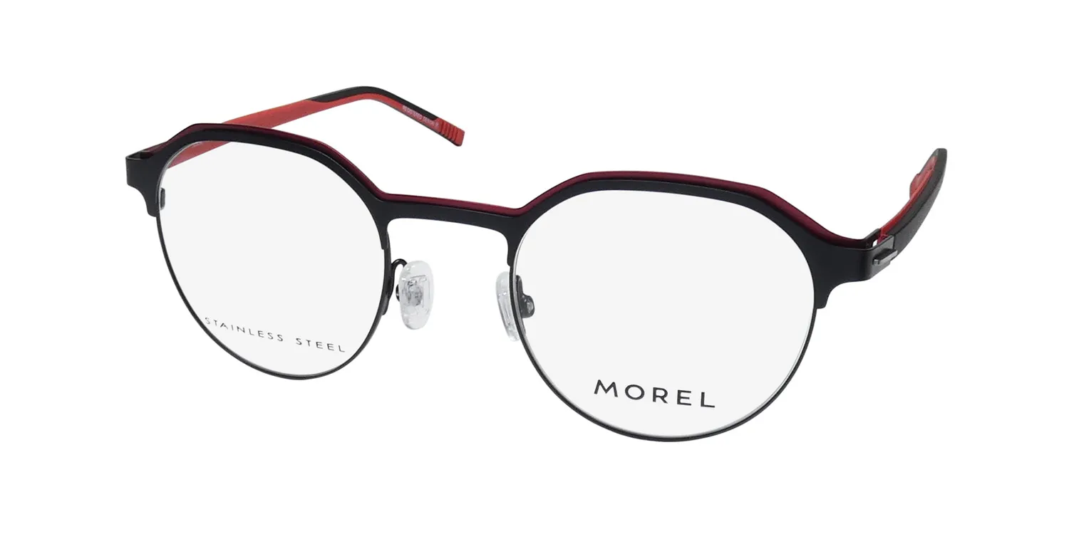 Morel Lightec 30309l nr01 Eyeglasses Matte Black 48mm