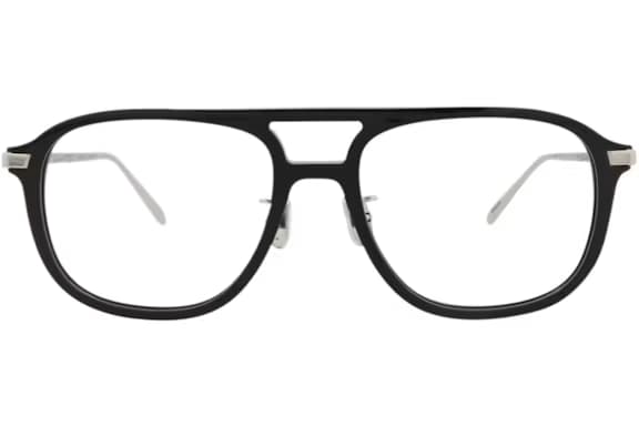 Berluti BL50006U 001 Eyeglasses Black 55mm Unisex 2