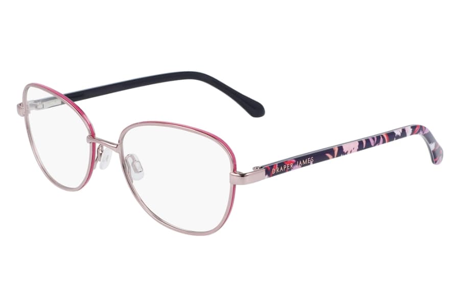 Draper James DJ5024 770 Eyeglasses Rose Gold 54mm Women