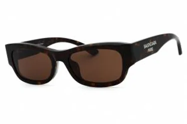 Balenciaga BB0390SK 2 Sunglasses Dark Havana