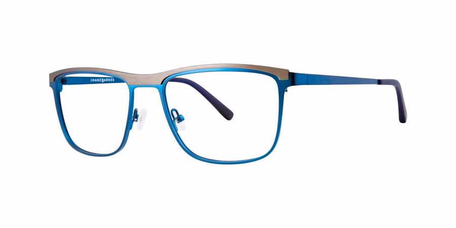Jhane Barnes Precision Eyeglasses Steel 55mm Men