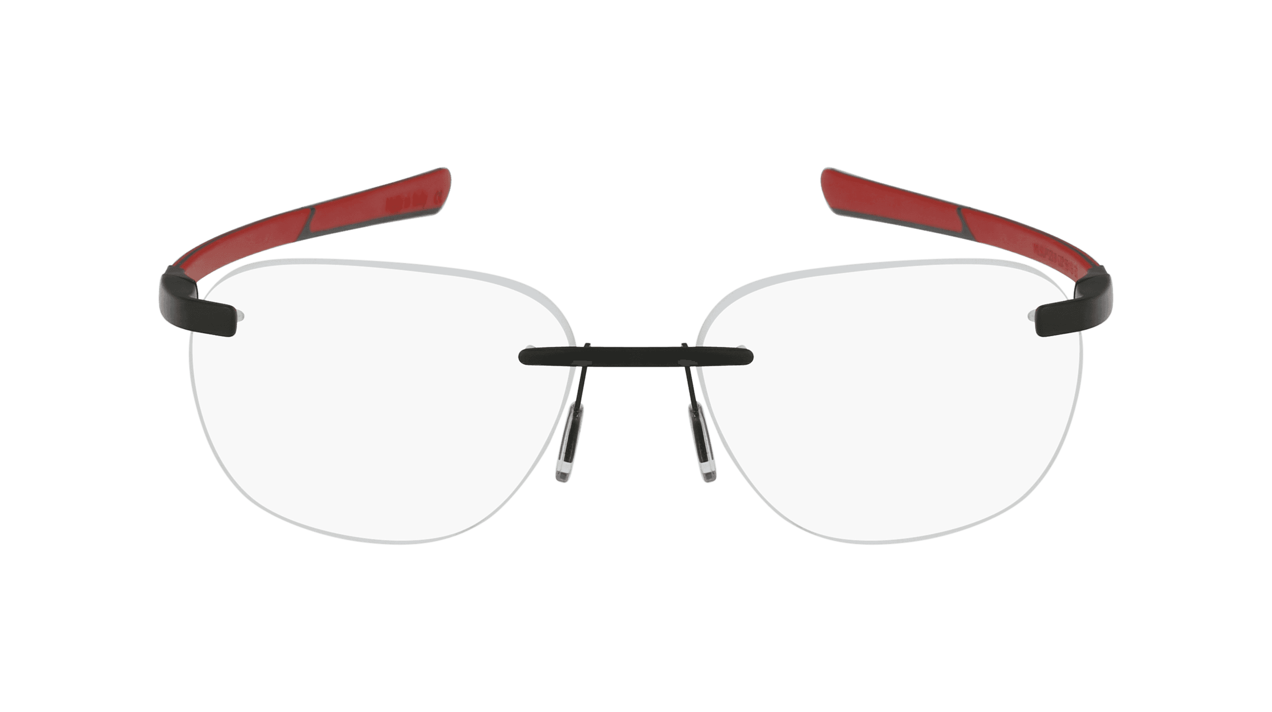 McLaren MLSUPO21 C02 Eyeglasses Matte Black/red 55mm Men 2